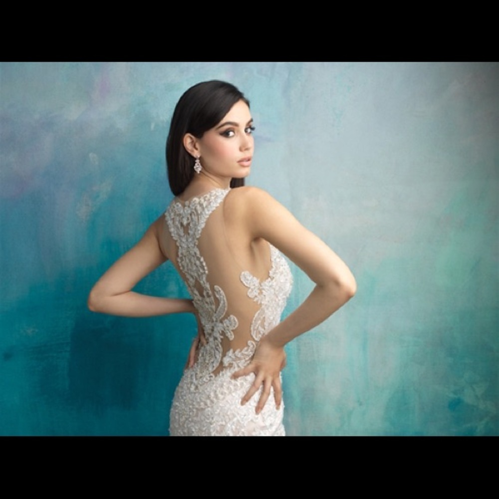 Beautiful wedding dress: size 10 - Picture 3 of 7